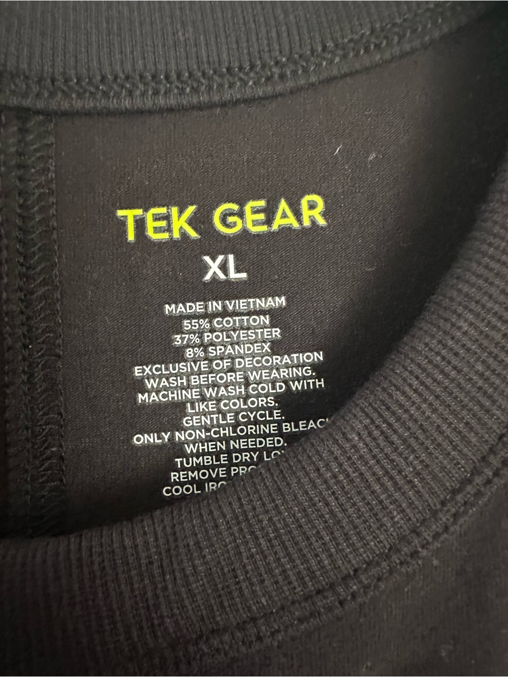 Tek Gear Black Sleeveless Midi Tank Dress Size XL - Picture 4 of 4